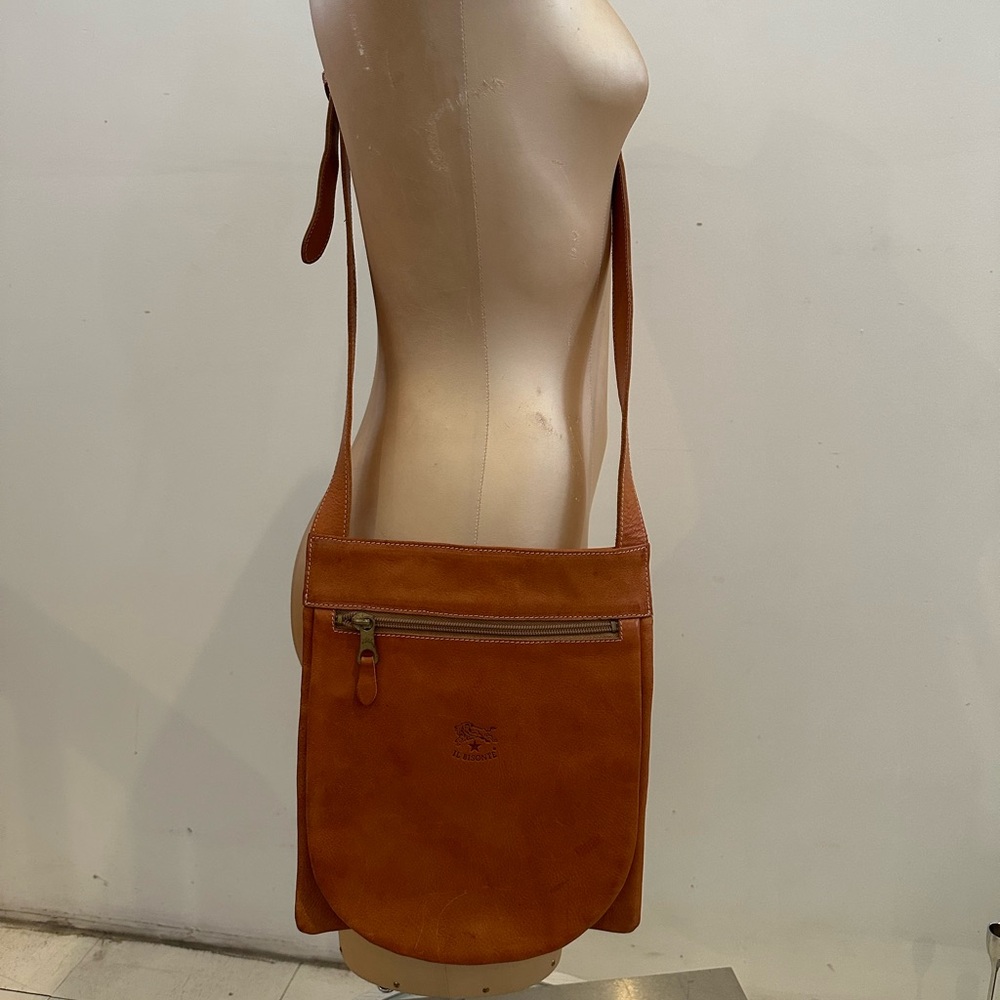 Il Bisonte leather satchel